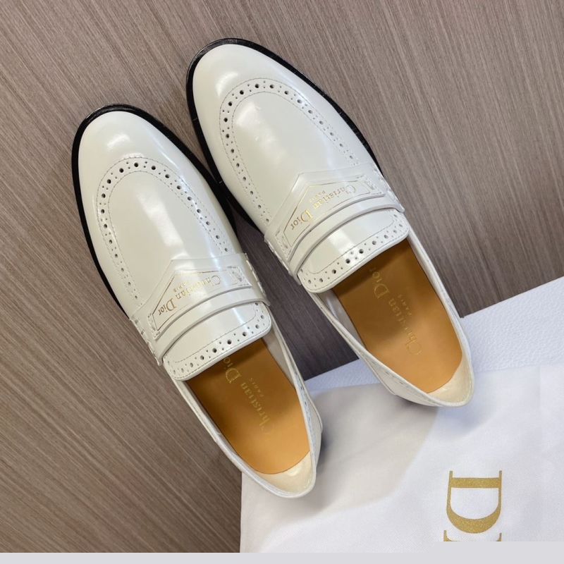 ch**an D*or leather shoes